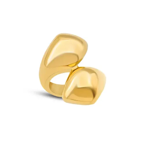 FXRT269 Exquisite Cast Finger Ring Plated with 18% Real Gold Jewelry