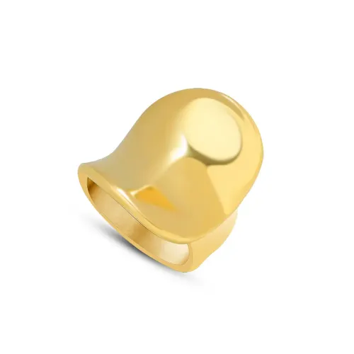 FXRT268 Unique Shaped Wholesale Rings 18K Gold Plated Fashion Collection