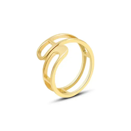 FXRT370 Wholesale Handmade Geometric Ring Non Adjustable, Artisan Crafted Jewelry