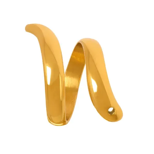 FXRT144 Non Fade Snake Wrap Ring, Trendy Split Band for Stylish Women