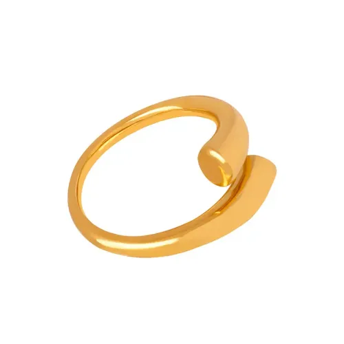 FXRT58 Stylish Adjustable Open Band Ring Versatile Unisex Jewelry Piece