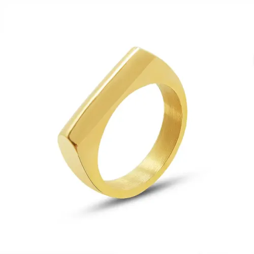 FXRT73 Chic Irregular Geometric Ring Modern Statement Jewelry Piece