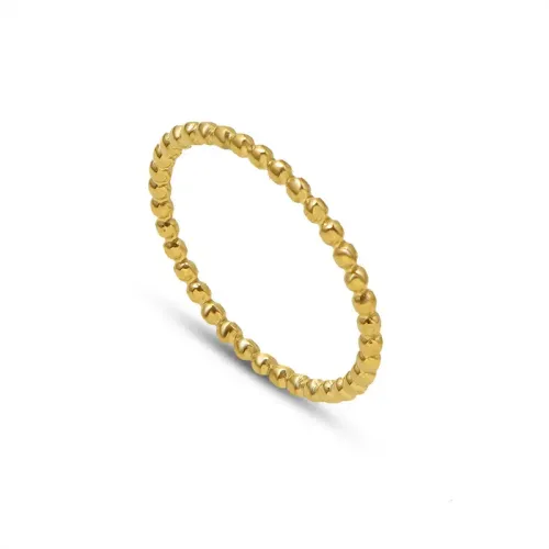FXRT24 Elegant 18K Gold Index Finger Ring Adjustable Joint & Tail Couple's Band