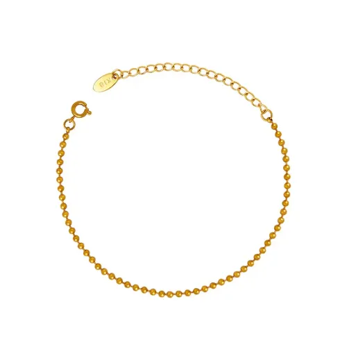 FXBT205 Women's Durable Ball Chain Bracelet Perfect for Chinese Valentine's Day Non-Tarnish Jewelry