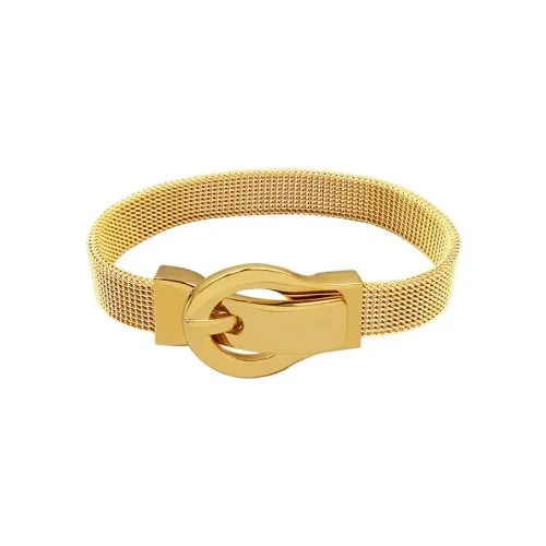 FXBT243 Magnetic Buckle Bracelet Watch Band in 18K Real Gold Plated Material
