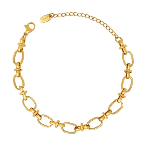 FXBT180 Luxury Women's Thick Chain Bracelet Durable Stylish Jewelry Piece