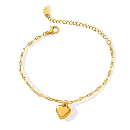 FXBT128 Chic Campus Girl Heart Peach Love Pendant Bracelet Tianyuan Xiaoxiang Jewelry