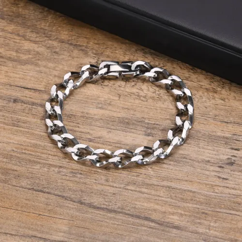 BTM417 Stainless Steel Irregular Bracelet Men's Hip Hop Jewelry