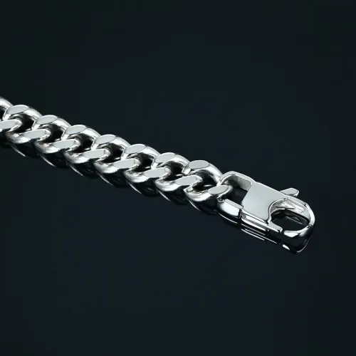 BTM395 Small jewelry stainless steel men's curved titanium steel bracelet jewelry