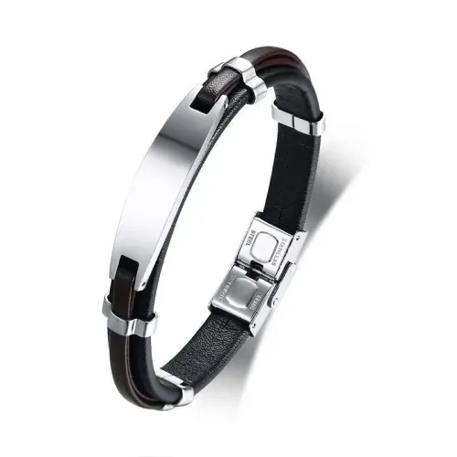 BTM503 Jewelry bracelet jewelry men's stainless steel curved bracelet bracelet