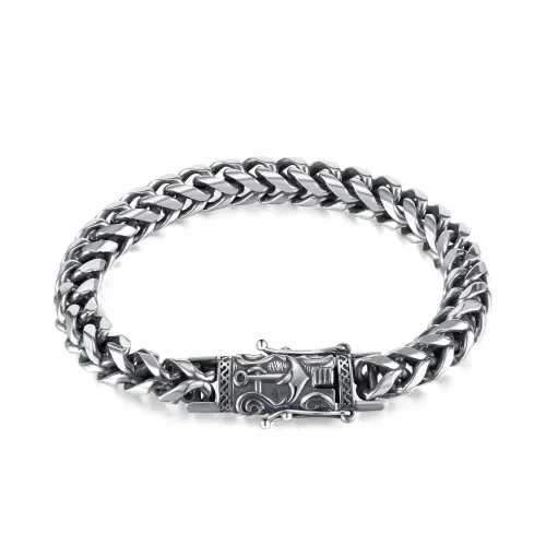 BTM185 Hip-hop design stainless steel anchor buckle bracelet for men