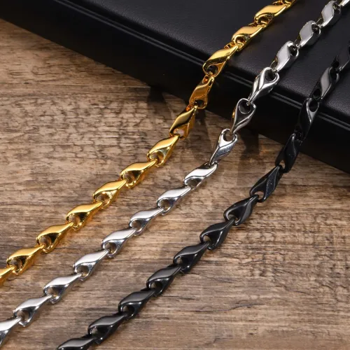 BTM436 Stainless Steel Men's made Chain Denim Chain Bracelet