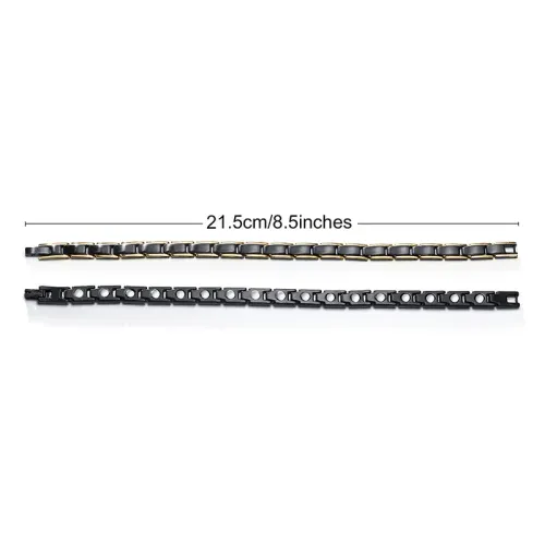 BTM517 Titanium magnetic bracelet men's metal jewelry magnet four-in-one bracelet jewelry T