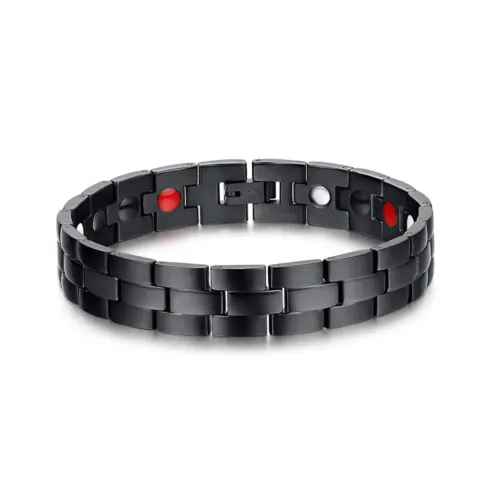 BTM549 Men's Magnetic Bracelet Titanium Steel Bracelet Jewelry