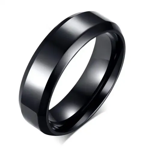 RTM145 Tri-Color Electroplated Stainless Steel Ring Fashion Jewelry Accessory