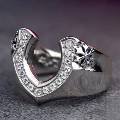 RTM2415 Punk Style Stainless Steel Finger Ring Edgy & Durable Accessory