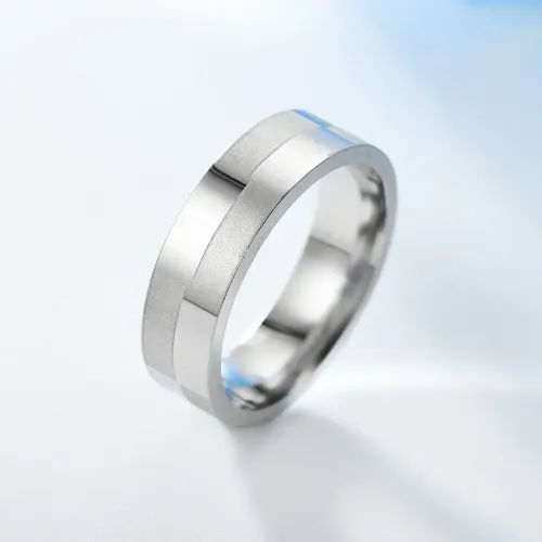 RTM894 Luxury Stainless Steel Ring for Men Durable & Stylish Male Jewelry