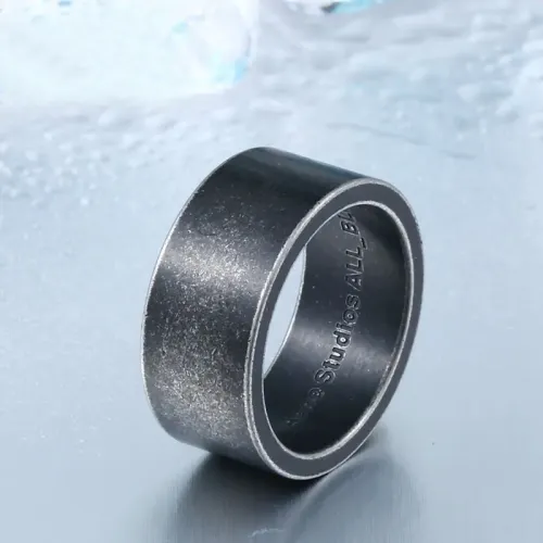 RTM2313 Nordic Swedish Stainless Steel Rings Unisex Fashion Jewelry Brand