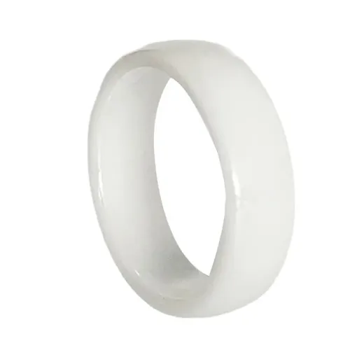 RTM1764 Elegant Black & White Ceramic Couple Rings Perfect Jewelry for Men & Women