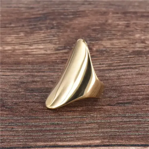 RTM250 Titanium Stainless Steel Ring Versatile Unisex Fashion Jewelry for Men Women