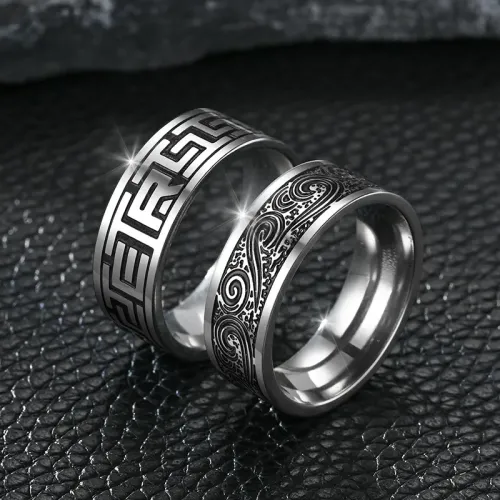 RTM850 Handsome Stainless Steel Ring for Men Durable & Stylish