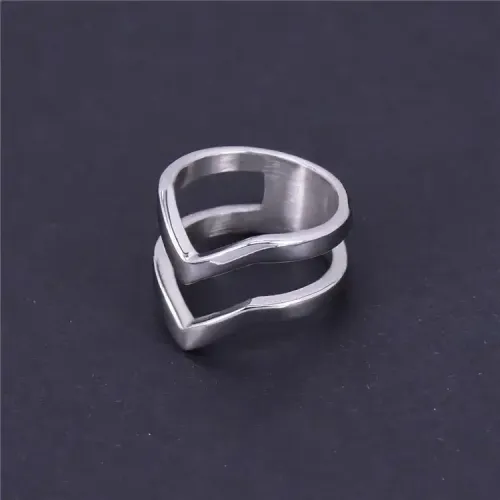 RTM387 Titanium Steel Ring for Women Elegant Hand Jewelry Small Girl's Ring