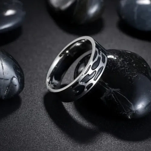 RTM2557 Spunk Corroded Spot Ring for Women Unique Jewelry Collection