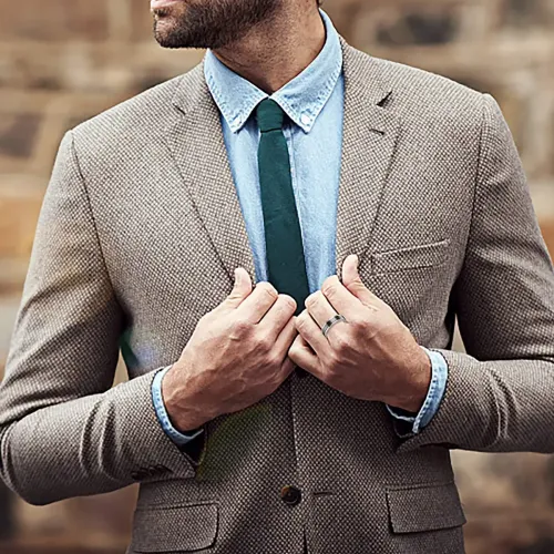 RTM1486 Stainless Steel Rotating Decompression Ring Sand Finish Unisex Jewelry