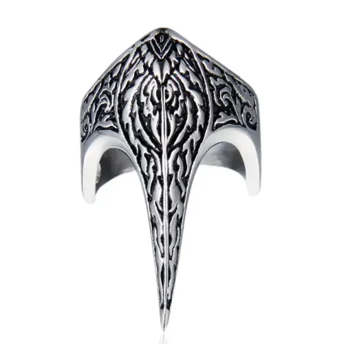 RTM661 Eagle Mouth Punk Ring Men's Alternative Stainless Steel Jewelry