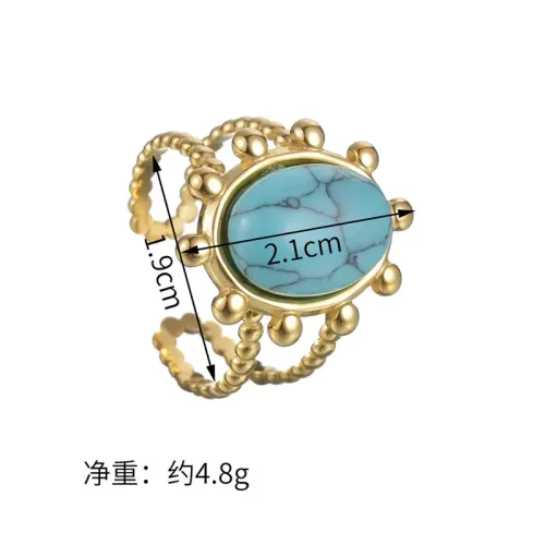 RTM2437 Elegant Stainless Steel Open Ring Versatile & Stylish Accessory for All