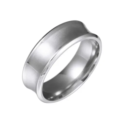 RTM1342 Shouman Jewelry Factory: Elegant Men's Stainless Steel Rings