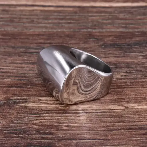 RTM324 Women's Titanium Steel Rings Variety of Shapes Bare Body Jewelry