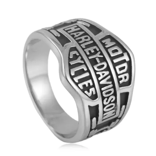 RTM1510 Eagle Motorcycle Ring for Men Punk Stainless Steel Band