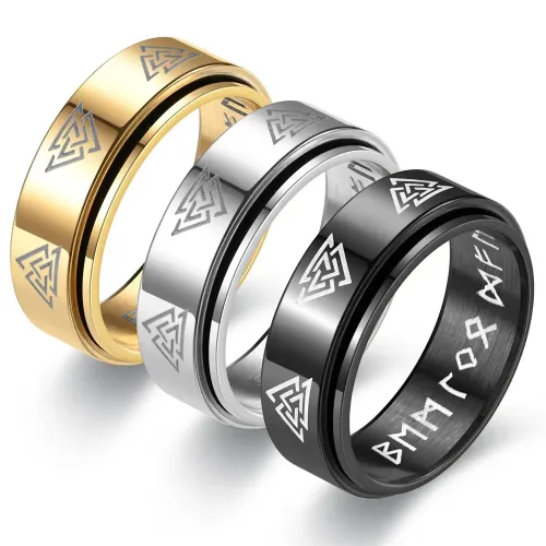 RTM2758 Matte Couple Rings for Stress Reduction Eco-Friendly Design