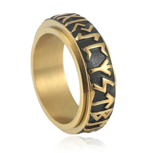 RTM1620 Swivel Multi-Functional Stainless Steel Ring for Men Versatile Jewelry