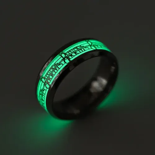 RTM1256 Dota 2 Luminous Ring Men's Gaming Souvenir with Logo Accessory