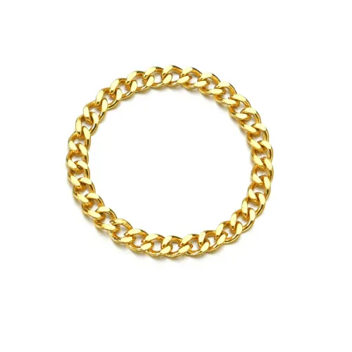 RTM1157 Gold Soft Chain Stainless Steel Women's Ring Perfect Christmas Jewelry Gift