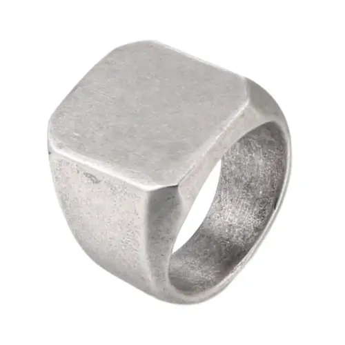 RTM583 Men's Stainless Steel Single Ring Durable Fashion Jewelry for Him