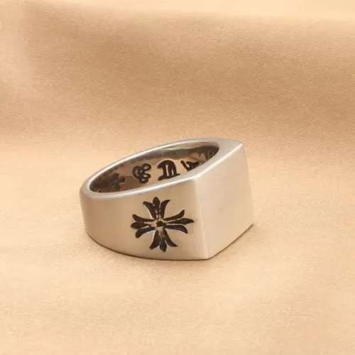 RTM1868 Stainless Steel Cross Ring Elegant Jewelry for Men and Women