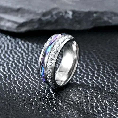 RTM726 Elegant Men's Stainless Steel Ring Durable,Stylish & Timeless Accessory
