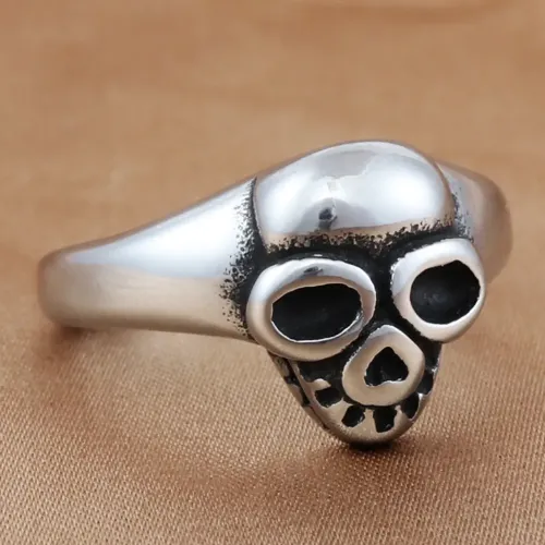 RTM1569 Skull Ring with Dragon Claw Design Stainless Steel Jewelry for Men