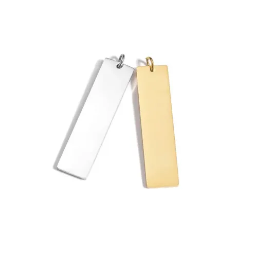 NTM3984 DTY Pendant Necklaces Stainless Steel Couples' Accessories for Him and Her