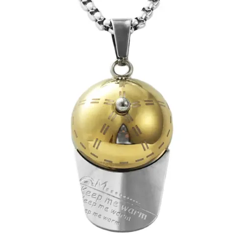NTM1800 Hat Charm Pendant Stylish Stainless Steel Cap Necklace