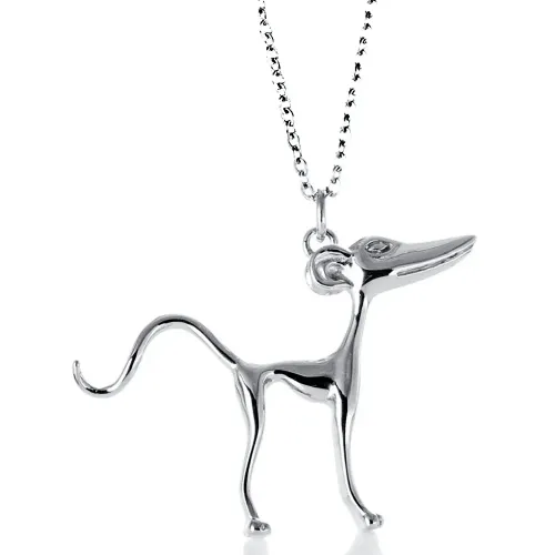 NTM2287 Christmas Reindeer Pendant Stainless Steel Deer Necklace Charm
