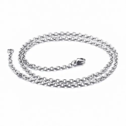 NTM2390 Unisex O Ring Chain Necklaces Versatile Jewelry for Men Women