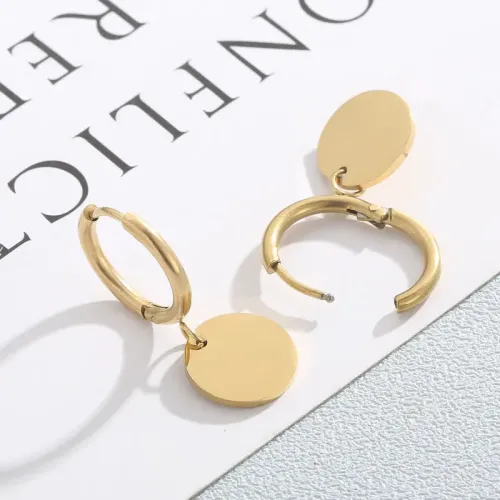 NTM3098 Stainless Steel Geometric Tassel Necklace Autumn Winter Women's 4 Piece Set