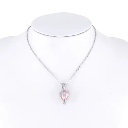 NTM3226 Elegant Stainless Steel Pendant Necklace for Women Clavicle Chain Accessory