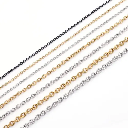 NTM2387 Elegant Tassel Stainless Steel Necklace for Women Chic Feminine Jewelry