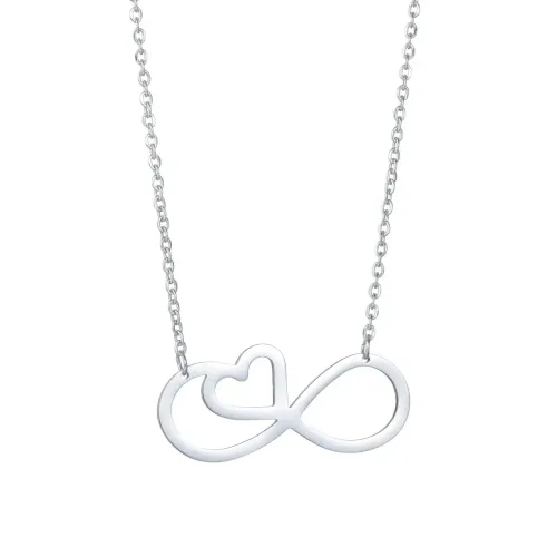 NTM1299 Geometric Set Jewelry Solid Color Women's Bowtie Heart Necklace