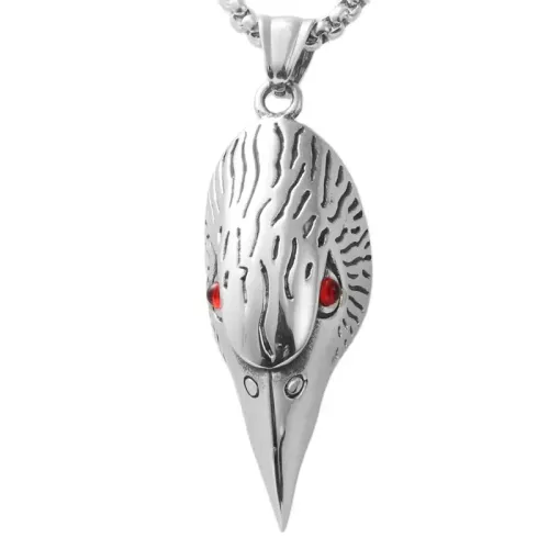NTM1763 Eagle Pendant Necklace Stainless Steel Bird of Prey Charm